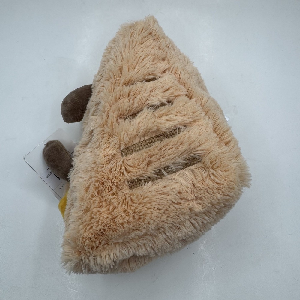 NEW Warmies Grilled Cheese Weighted Stuffed Plush Scented & microwavable - Picture 7 of 9